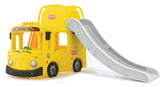 YaYa Little School Bus 3in1 Slide Playset Yellow Y2130 - Colorland Toys